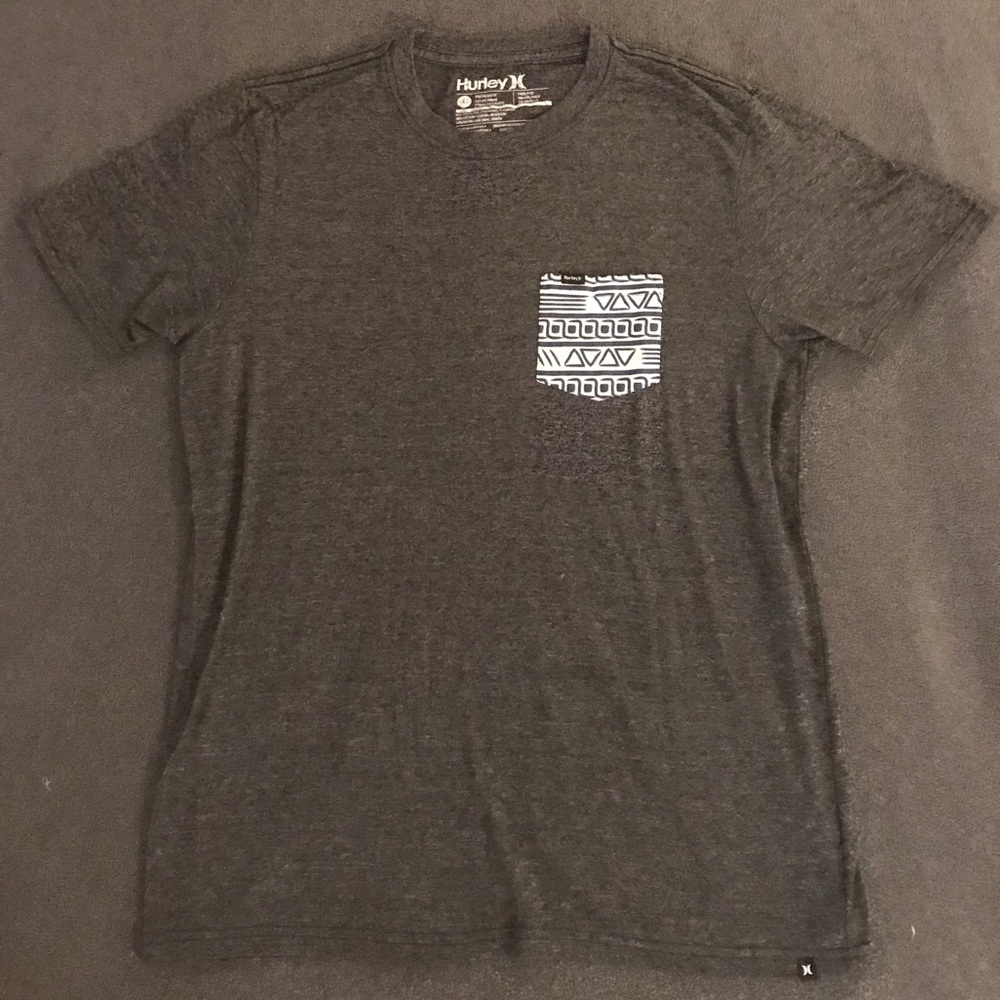 Hurley Men’s Pocket T-Shirt. Premium Fit.